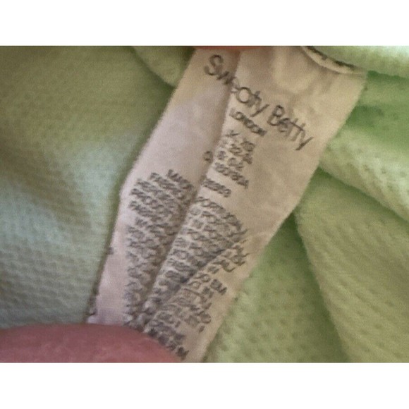 Sweaty Betty Shirt Mint Green Yoga Racerback Ribbed Mesh Tank Top XS - Picture 11 of 11